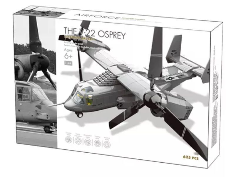 Avión Helicoptero V-22 Osprey USMC-1