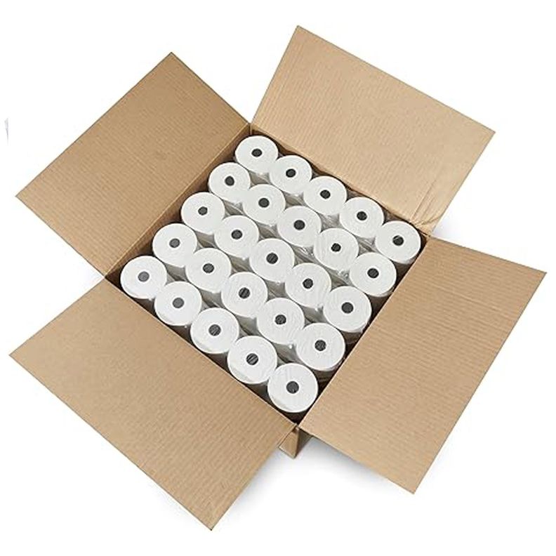 Pack 50 Rollos Papel Térmico de Impresión 80x80mm-4