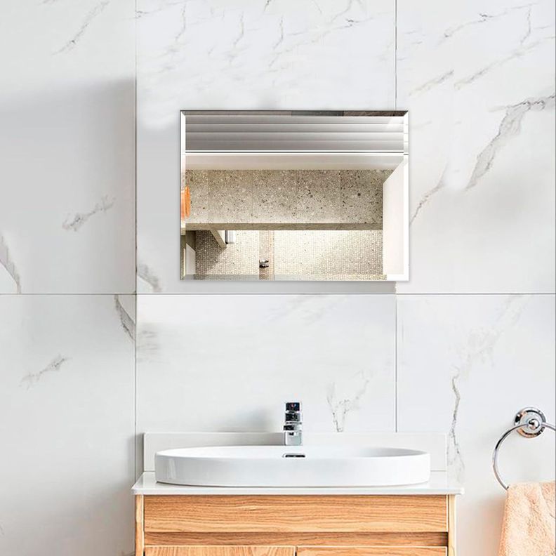 Espejo Rectangular Puntas Rectas Joytek 60x45 cm-3