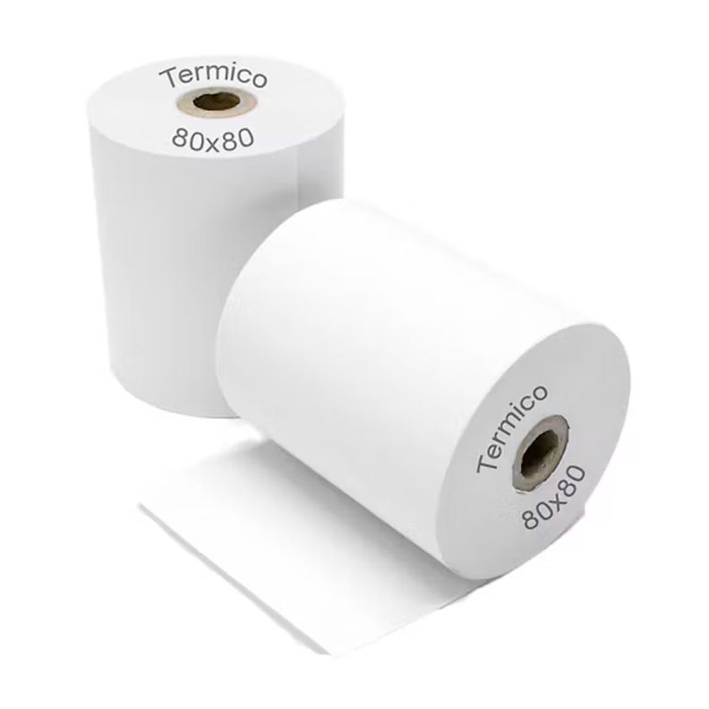 Pack 30 Rollos Papel Térmico de Impresión 80x80mm-3