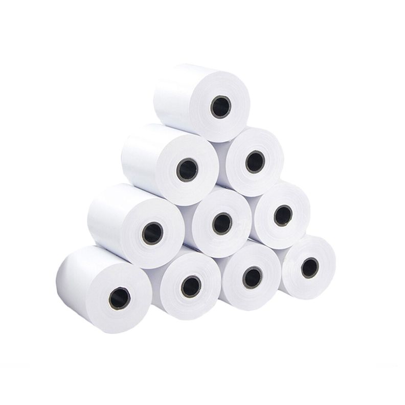 Pack 100 Rollos Papel Térmico de Impresión 57x40mm-1