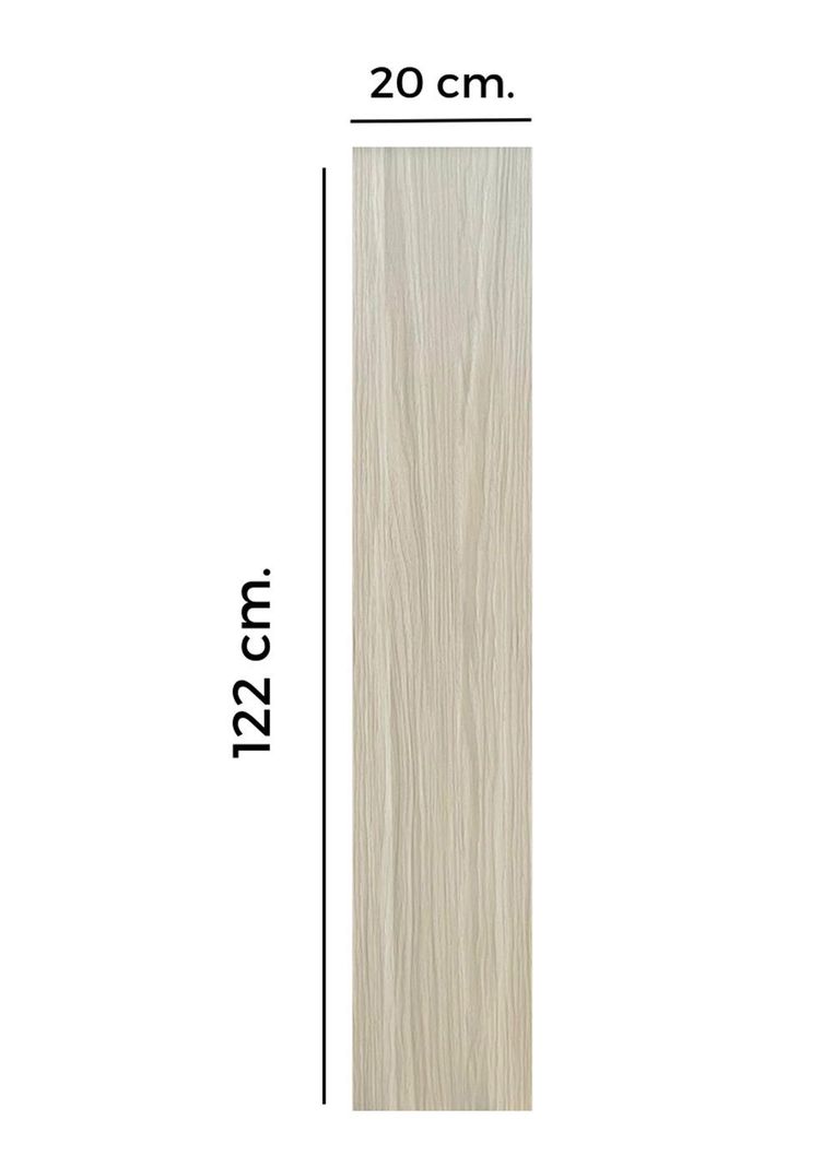 Piso Flotante Resistente al Agua 8 mm Oak Grey 121x19 cm / 1,92 m2 (1 Caja 8 Uni)-2