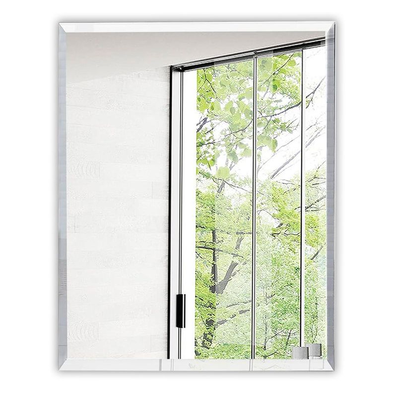 Espejo Rectangular Puntas Rectas Joytek 100x75 cm