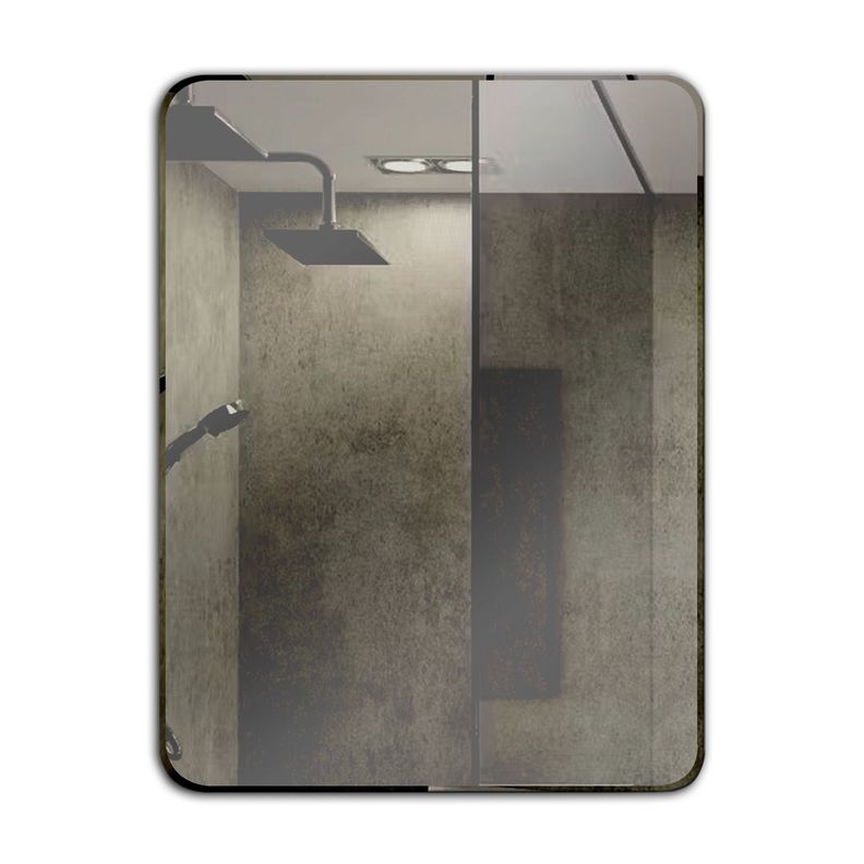 Espejo Rectangular Puntas Curvas Joytek 90x70 cm
