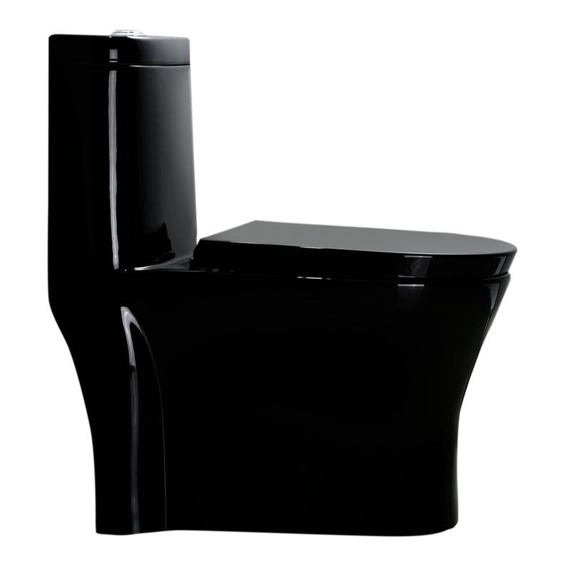 Wc One Piece Negro con Sello Antifuga 30cm 2002-1