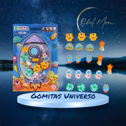 Set Escolar Diseño Astronauta Mochila, Estuche, Escritorio.-2