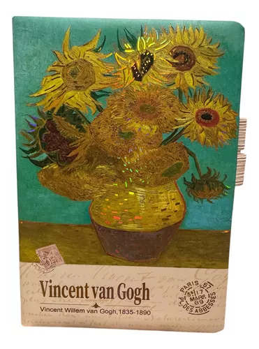 Libreta Van Gogh Lineal Tapa Dura, Apuntes, Anotaciones-0