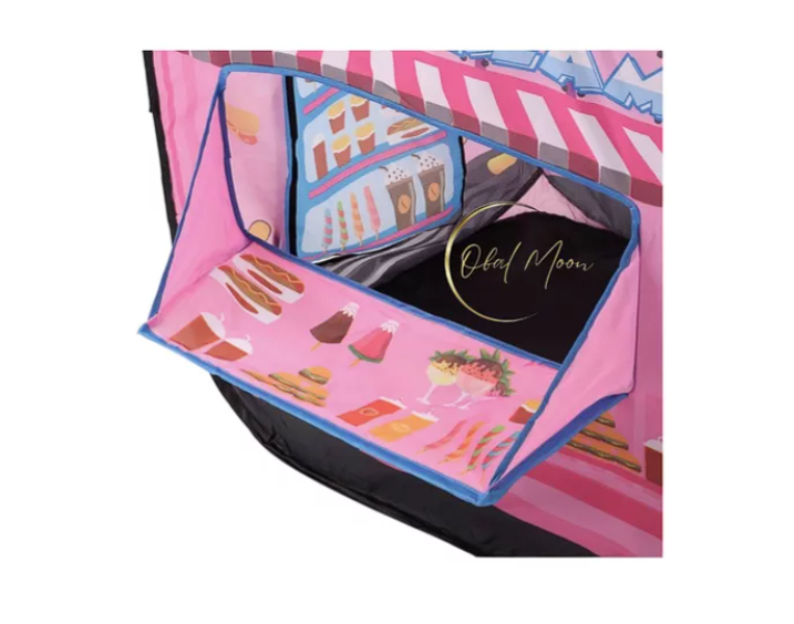 Carpa Heladería Infantil, Carrito De Los Helados,impermeable-2