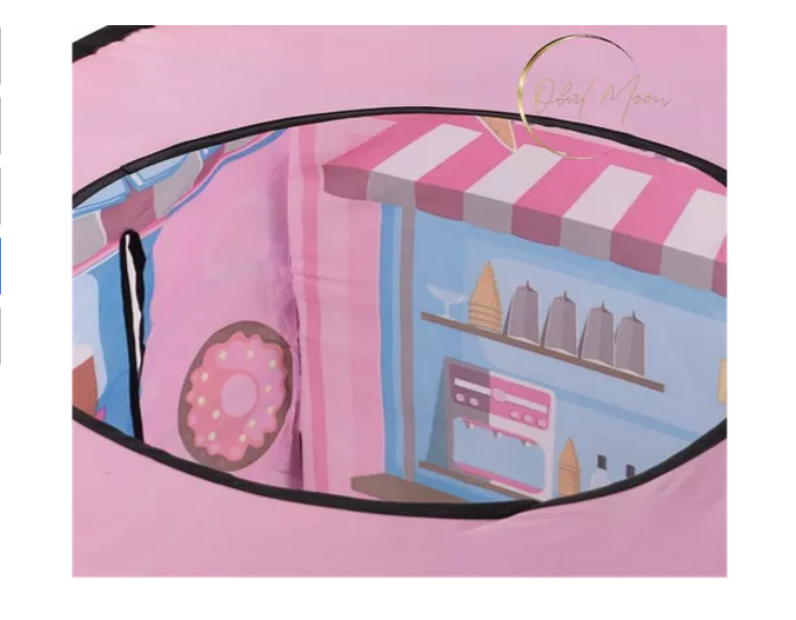 Carpa Heladería Infantil, Carrito De Los Helados,impermeable-3