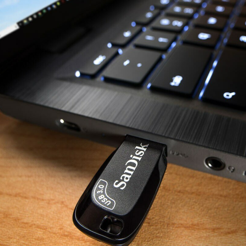 Pendrive Ultra Shift 128GB SanDisk USB 3.0 Flash Drive Alta Velocidad-4