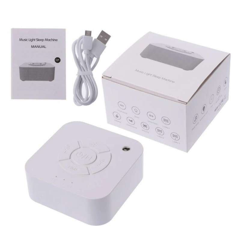 Maquina De Ruido Para Bebés 9 Sonidos Para Dormir Portátil-4