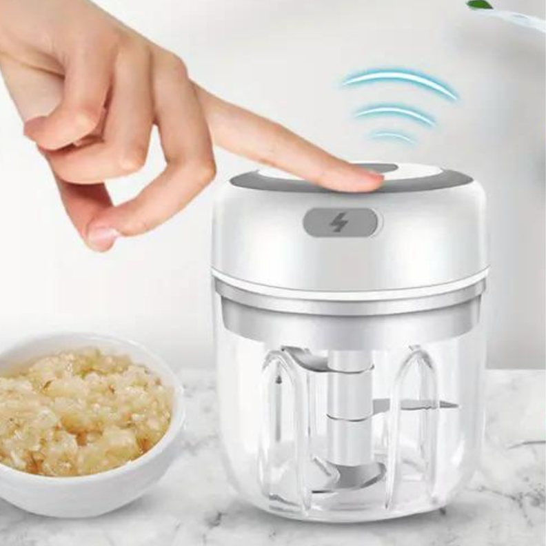 Mini Picador De Alimentos Verduras Inalámbrico 250ml-1