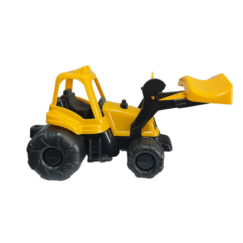 Mini Camión Retroexcavador De Juguete Construcción Amarillo-1