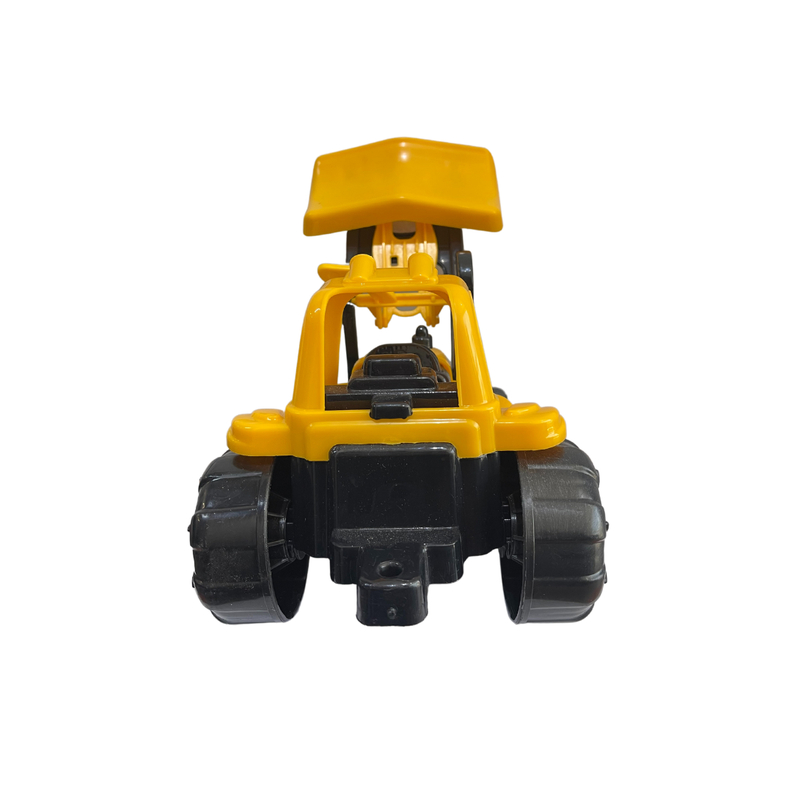 Mini Camión Retroexcavador De Juguete Construcción Amarillo-2