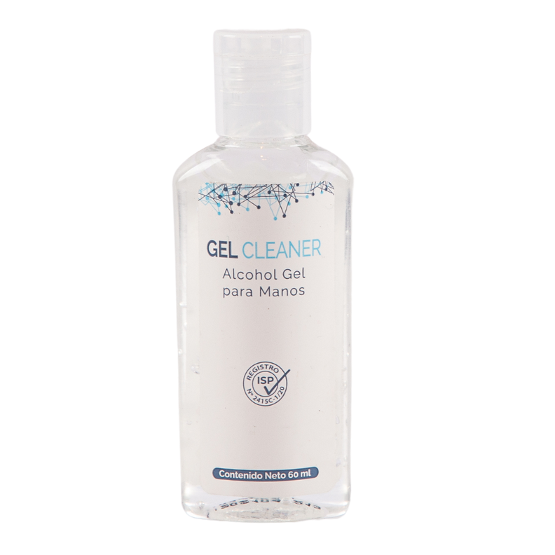 Alcohol gel con registro ISP GEL CLEANER 60 ML-0