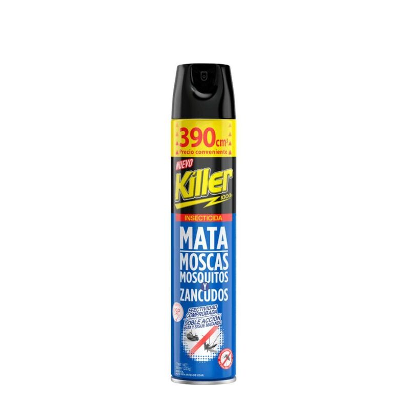 Insecticida 1000 Moscas, Mosquitos Y Zancudos 390cc -0