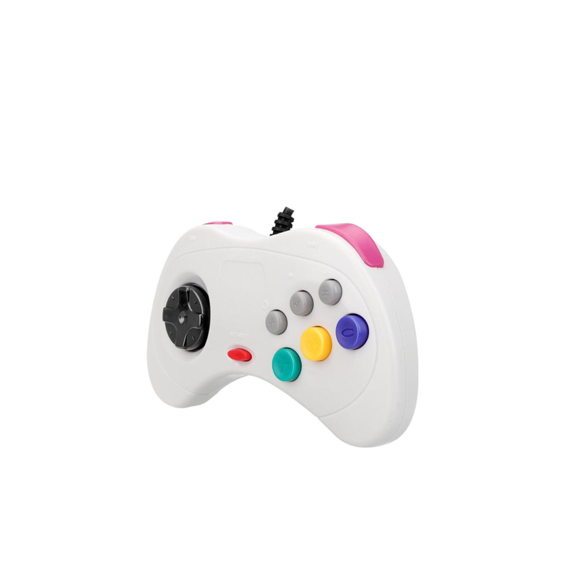 Control Sega Blanco Usb Para Pc-0