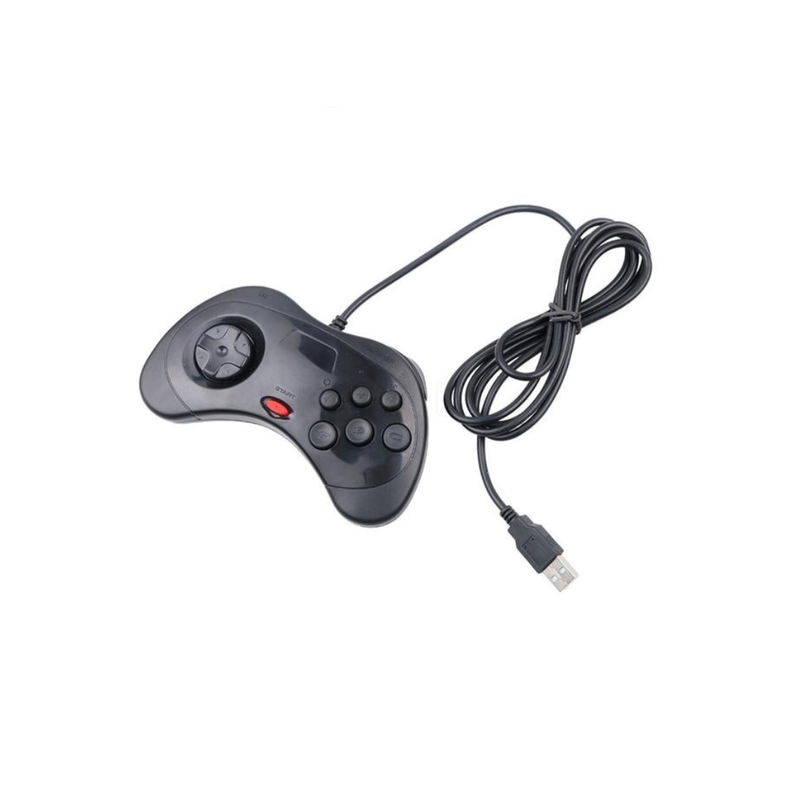 Control Sega Negro Usb Para Pc-2