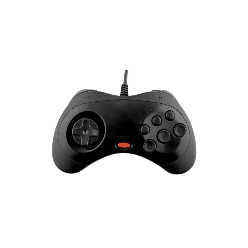 Control Sega Negro Usb Para Pc-0