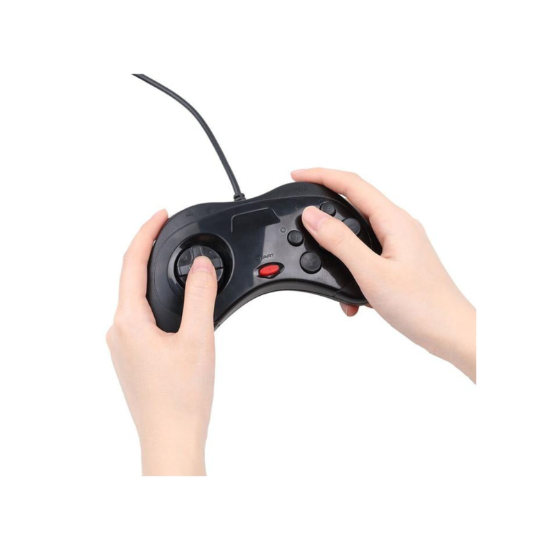 Control Sega Negro Usb Para Pc-3