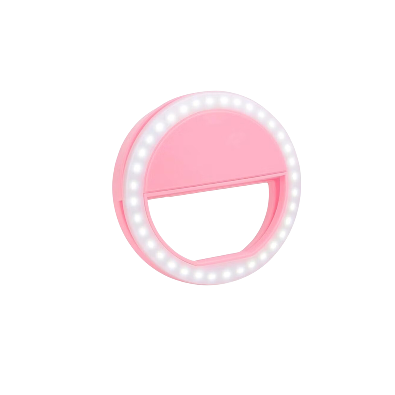 Aro Luz Led Celular Selfie Anillo 3 Modos Iluminación Usb-1