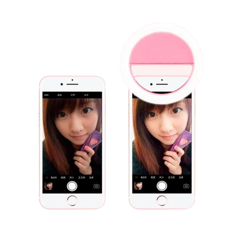 Aro Luz Led Celular Selfie Anillo 3 Modos Iluminación Usb-4