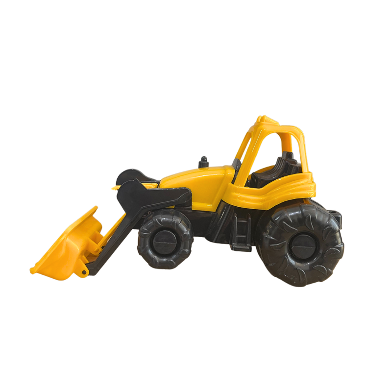 Mini Camión Excavador De Juguete Construcción Amarillo-0