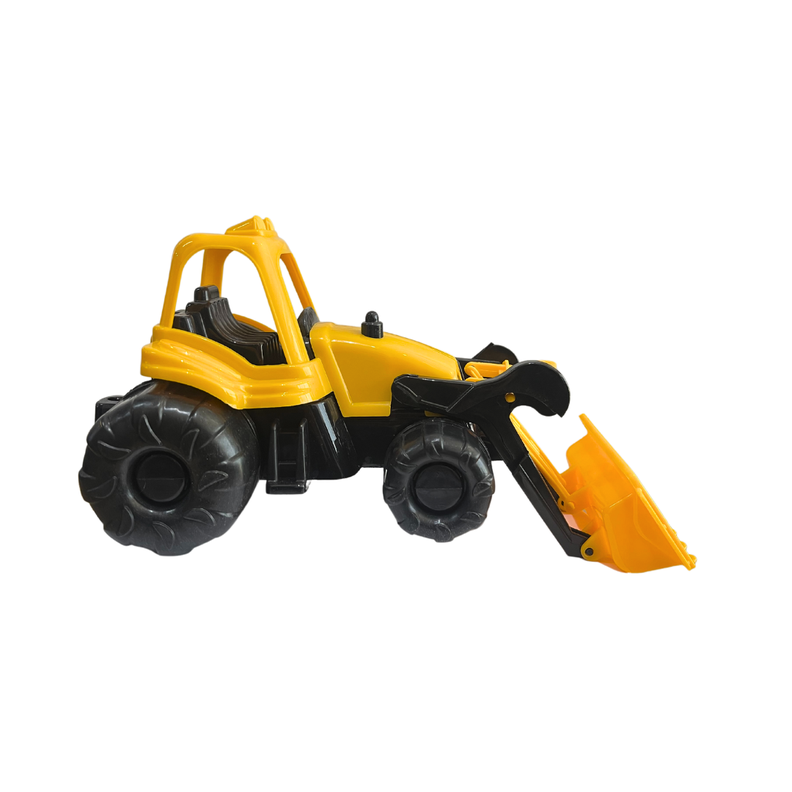 Mini Camión Excavador De Juguete Construcción Amarillo-1