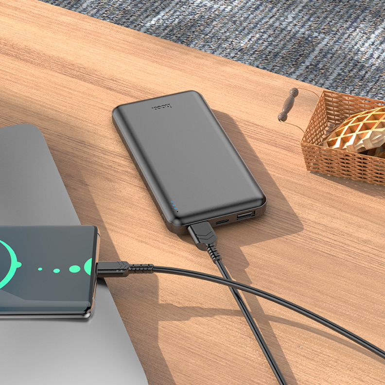 Cargador Portatil Hoco PowerBank J100 High-Ranking 10000MAH-3