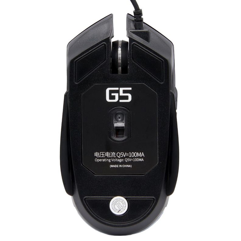 Mouse Gamer G5 E-Sports C/Cable Iluminado Rgb-1