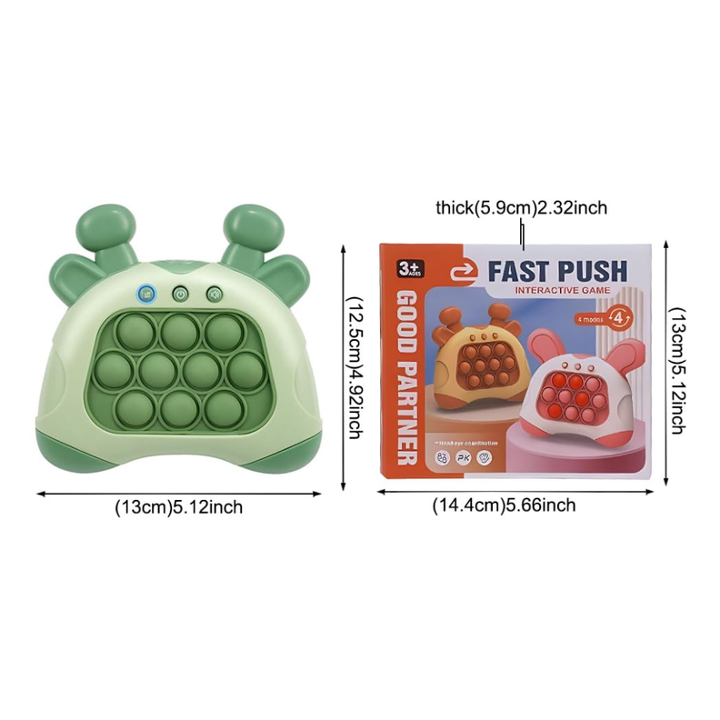 Pop-it Juguete Electrónico Sensorial Recargable USB-4