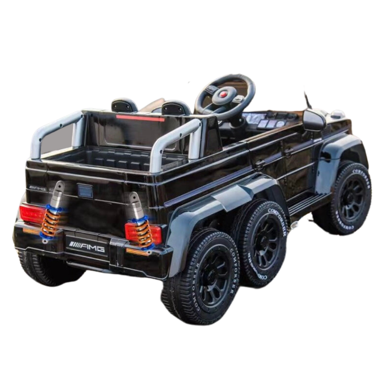 Auto Negro Eléctrico Mercedes Benz 12V 10Ah -1