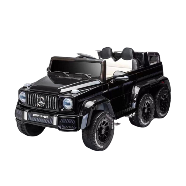 Auto Negro Eléctrico Mercedes Benz 12V 10Ah -0