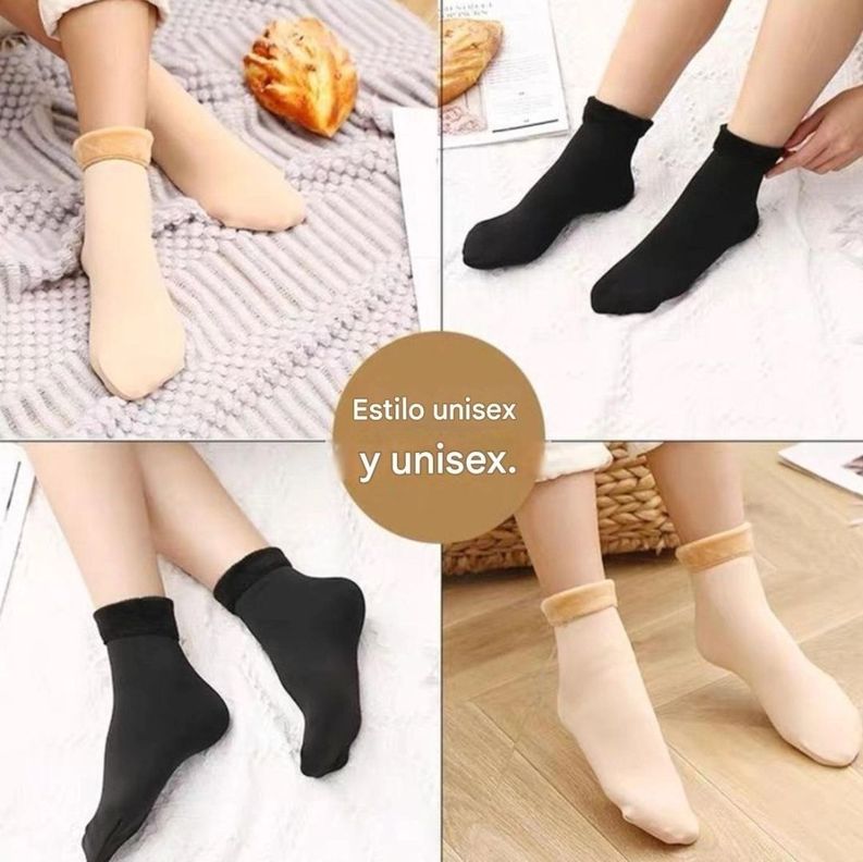 Pack 6 Calcetines termicos para clima frio-4