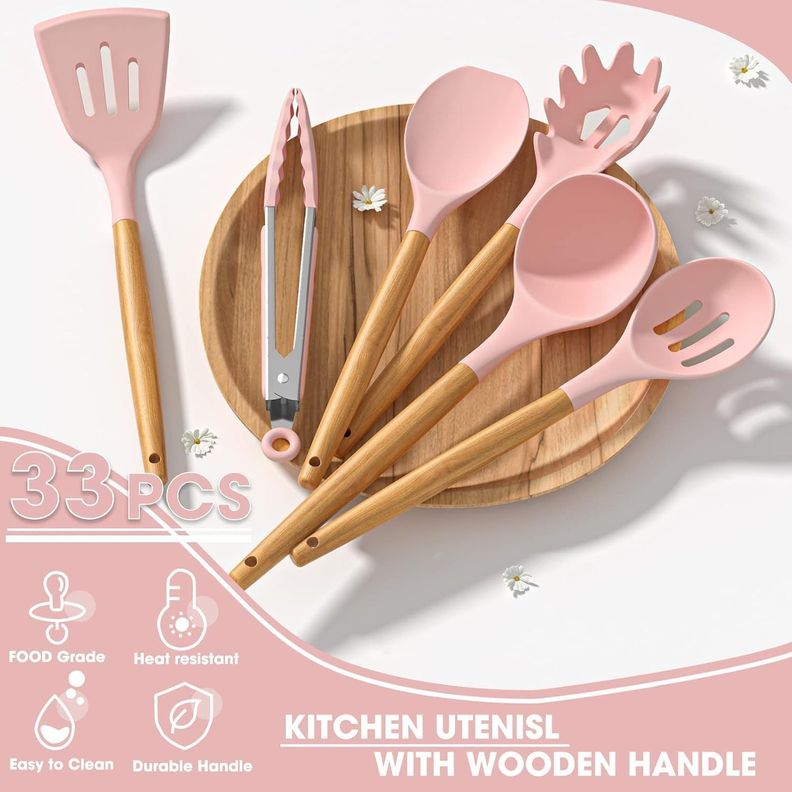 Juego De Utensilios Premium De Cocina Incluye Tazas Medidora-6
