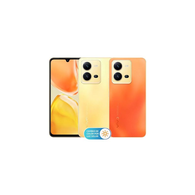 Vivo V25 128GB Sunrise Gold Reacondicionado-2