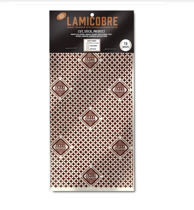 Láminas adhesivas antibacterianas de 15 cm x 9,5 cm-0