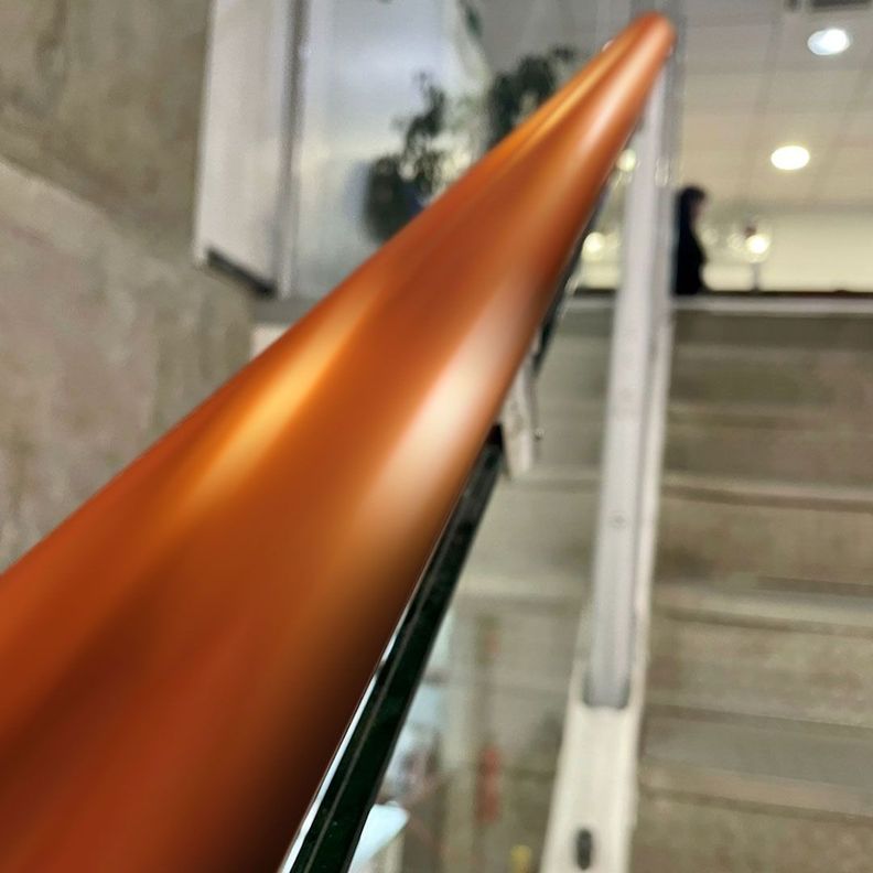 Láminas adhesiva con nanopartículas de cobre 5 mts diseño Cobre Metálico-2