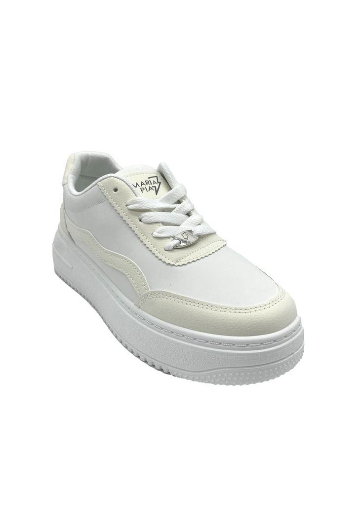 Zapatilla Mujer Bette Blanco Maria Pia-1