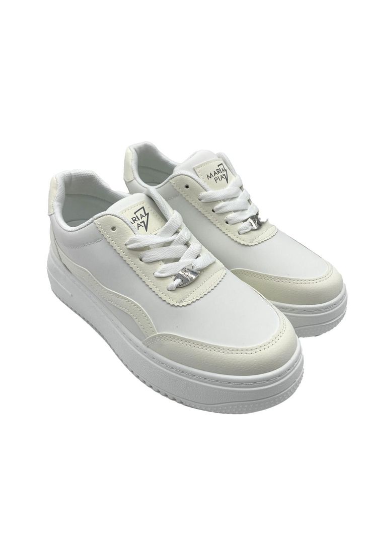 Zapatilla Mujer Bette Blanco Maria Pia-5