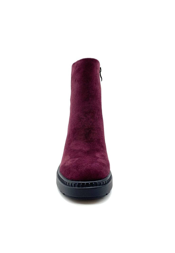 Botin Mujer Nina Burdeo Maria Pia-3