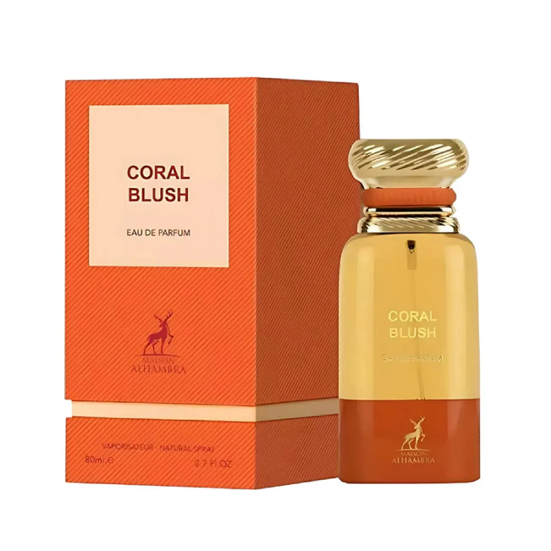 MAISON ALHAMBRA CORAL BLUSH (BRIGHT PEACH) 80 ML EDP / UNISEX-R
