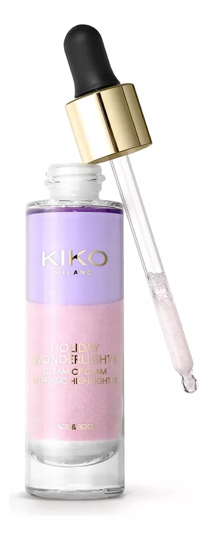 Kiko Milano Iluminador Líquido Cuerpo Rostro Con Destellos-1