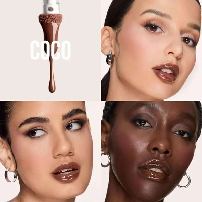 Faux Filler Shiny Non-sticky Lip Gloss Tono Coco-1