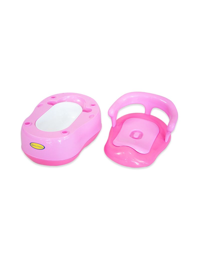PACK BAÑERA CON HAMACA Y PELELA ROSADO-3