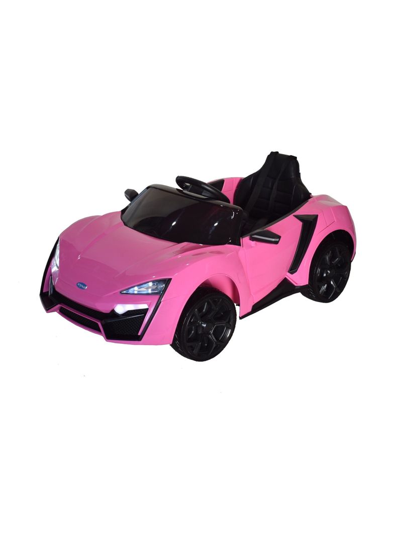 AUTO A BATERÍA MIAMI VICE ROSA-0