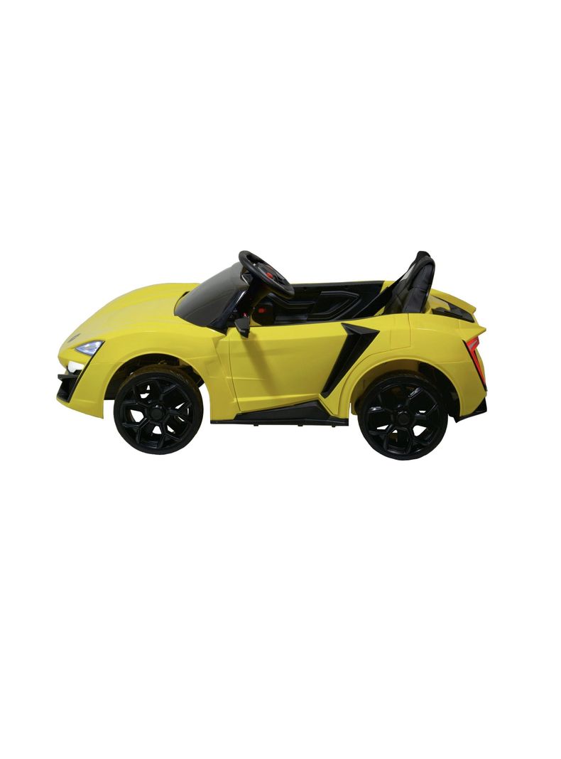 AUTO A BATERÍA MIAMI VICE AMARILLO-1