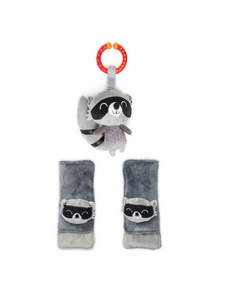 Almohadilla y Juguete sensorial Diono Baby-Mapache-0