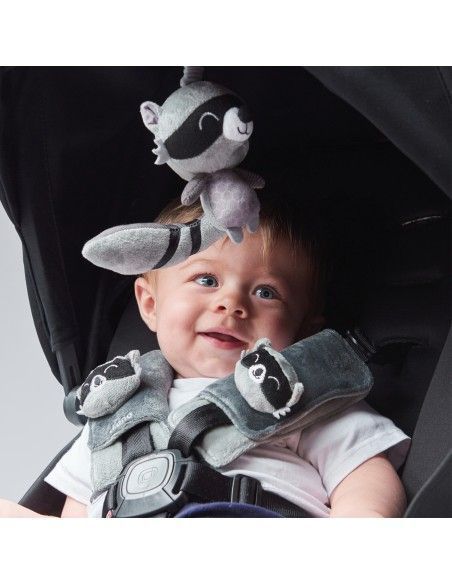 Almohadilla y Juguete sensorial Diono Baby-Mapache-2