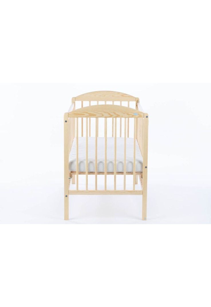 Cuna KUBA Lateral Ajustable (120 x 60) - Pino Natural-7